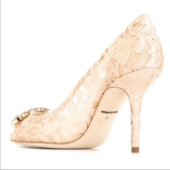 dolce & Gabbana lease crystal pumps - Picture 6 of 15